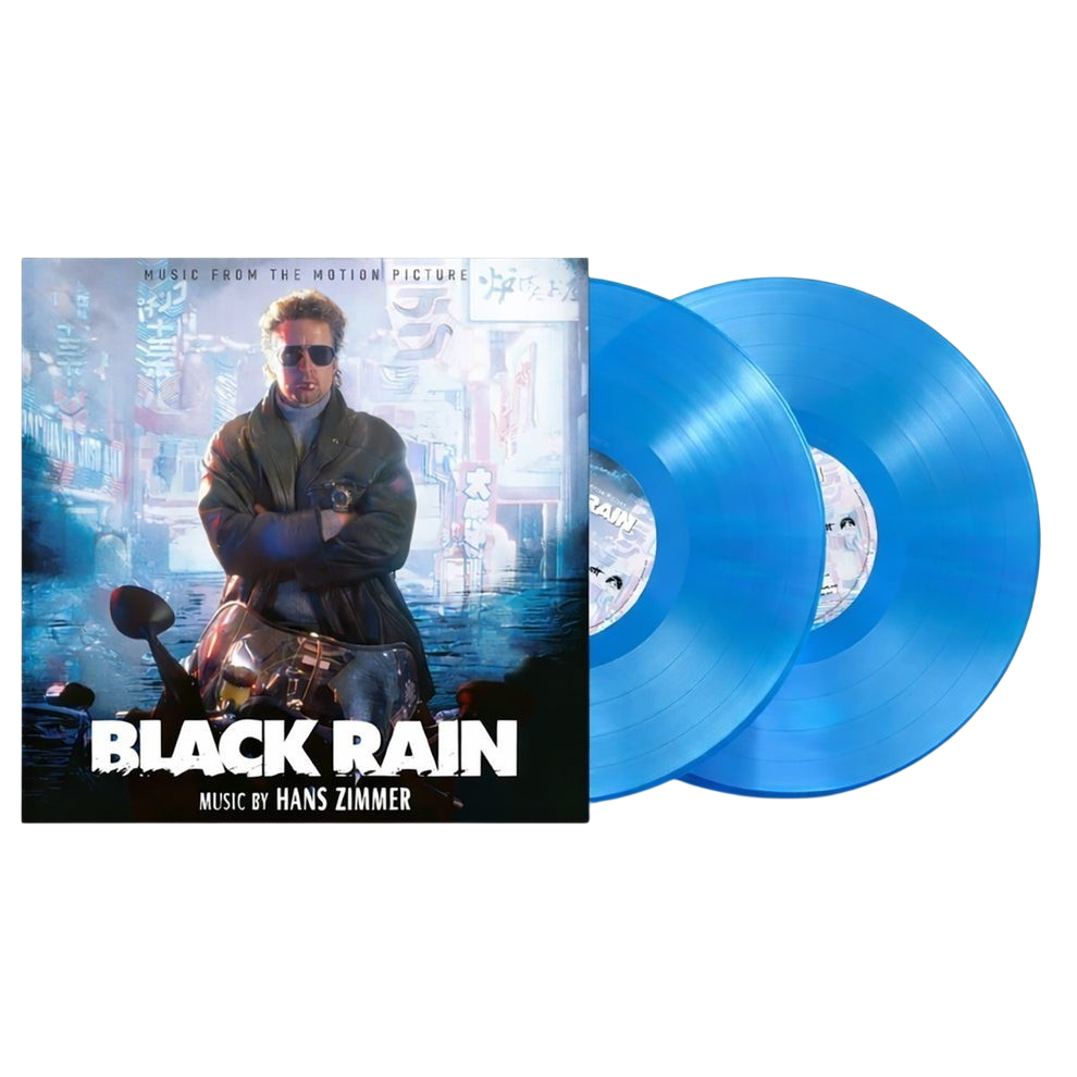 BLACK RAIN HANS ZIMMER-2LP BLUE NEON