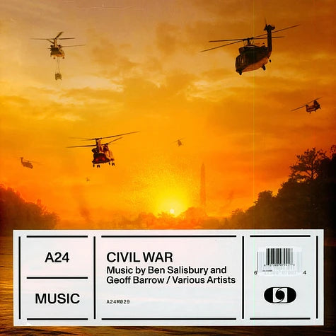 OST Civil War-Ben Salisbury & Geoff Barrow-1 vinyl neon green