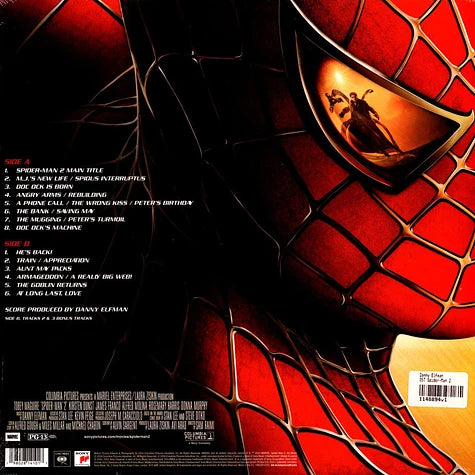 Spider-Man 2 (Original Motion Picture Score) 20ème Anniversaire VINYL NOIR