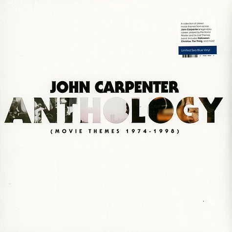 JOHN CARPENTER ANTHOLOGY-1974-1998-EXCLUSIVE SEA BLUE VINYL