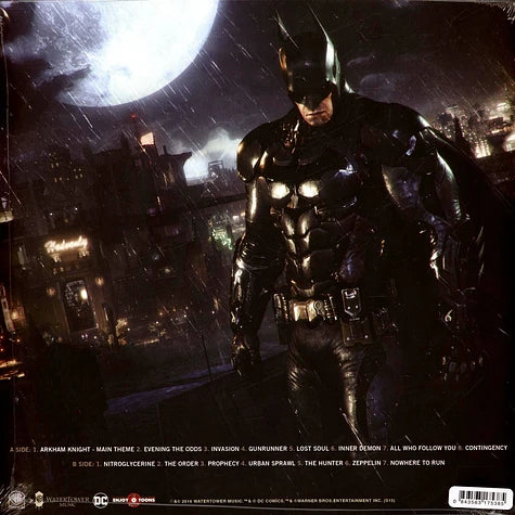 BEST OF BATMAN ARKHAM KNIGHT SCORE-1LP COLOR LIMITED EDITION