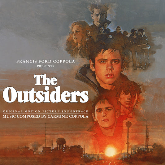 THE OUTSIDERS ORIGINAL MOTION PICTURE SOUNDTRACK 2 LP COLOR