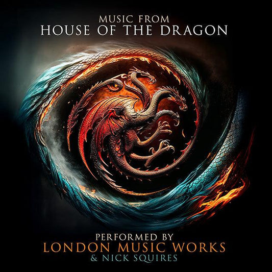 MUSIC FROM HOUSE OF THE DRAGON -RAMIN DJAWADI (ORANGE VINYL)