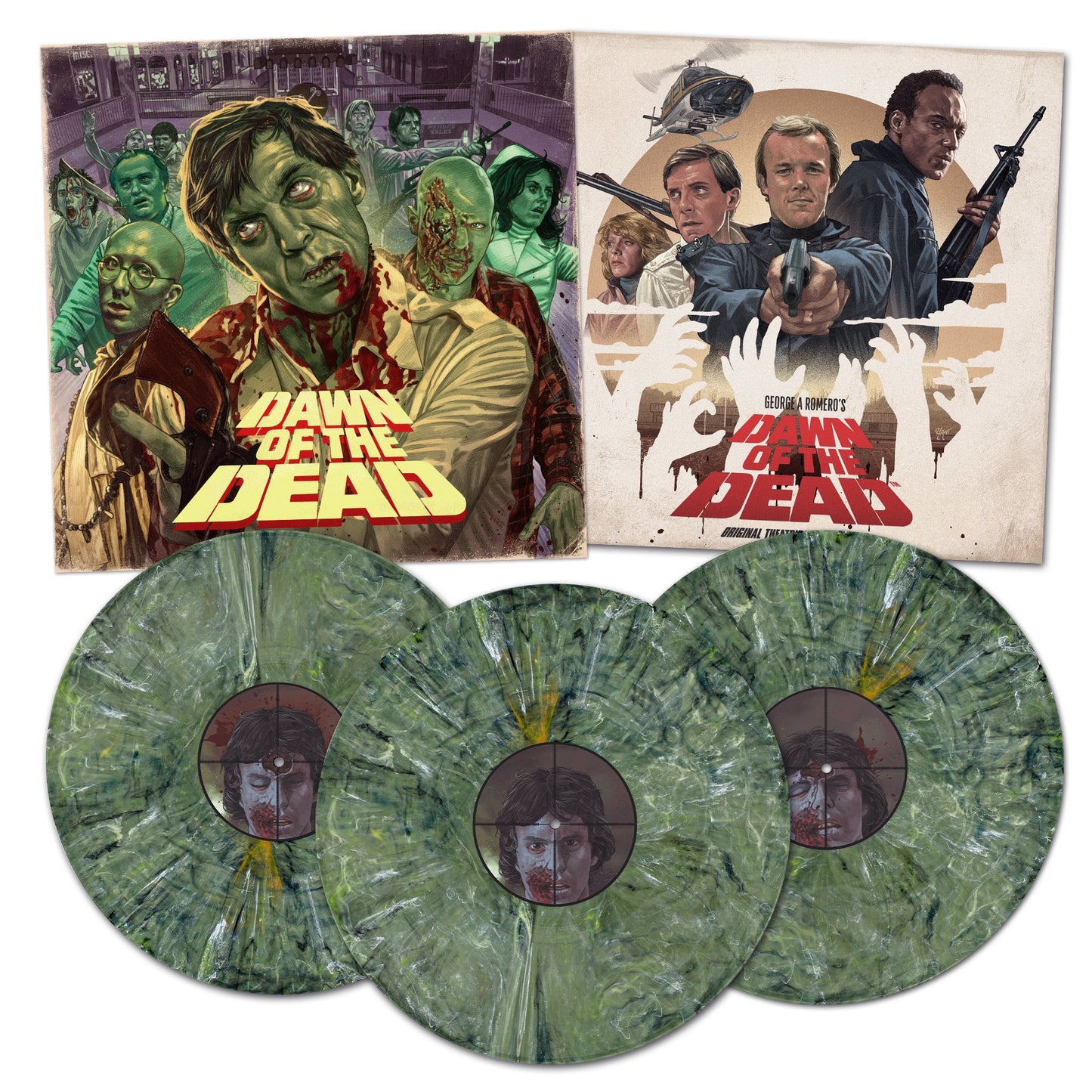 GEORGE A.ROMERO'S DAWN OF THE DEAD-3 LP WAXWORK RECORDS