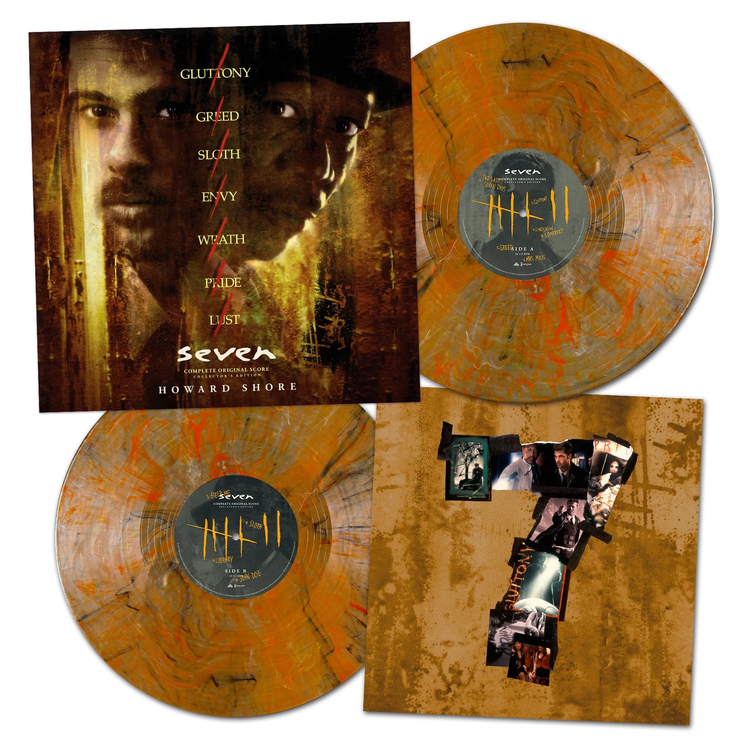 SEVEN ORIGINAL MOTION PICTURE SOUNDTRACK-VINYL COLOR