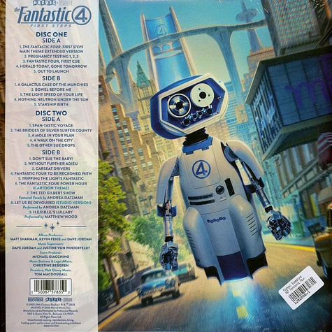 THE FANTASTIC FOUR:FIRST STEPS-MICHAEL GIACCHINO