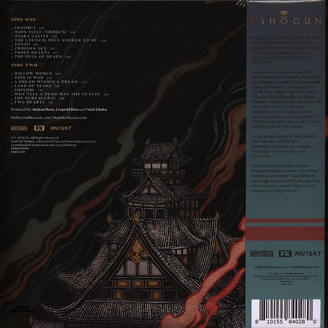 OST-SHOGUN VINYL COLLECTOR GOLD NUGGED