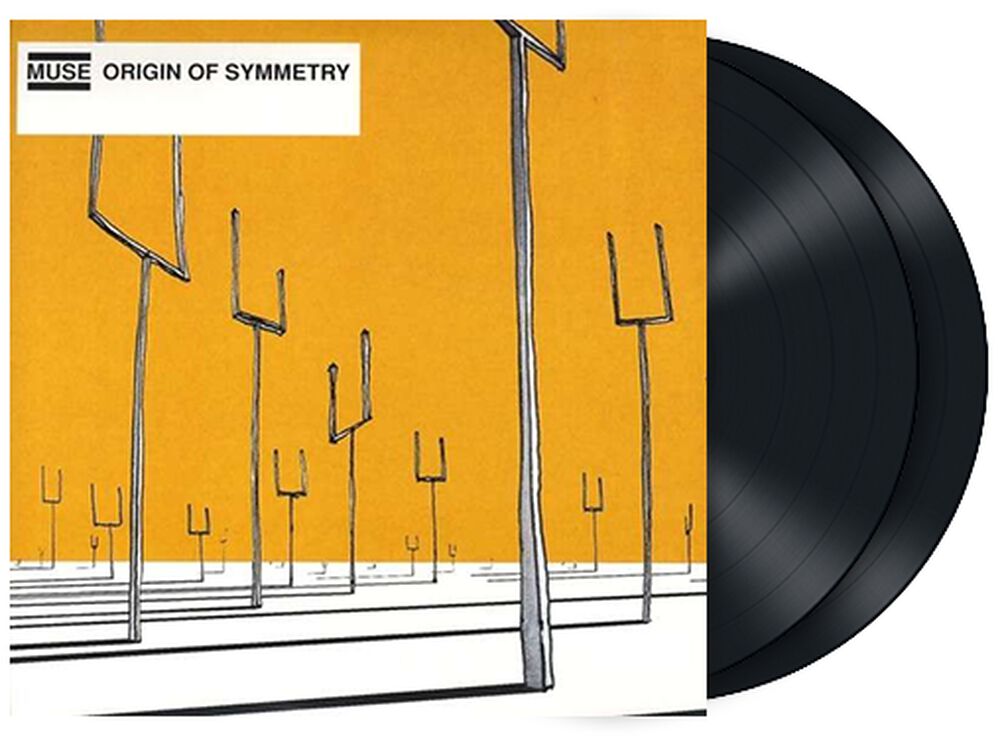 Origin of symmetry (US Format)-2 LP par Muse