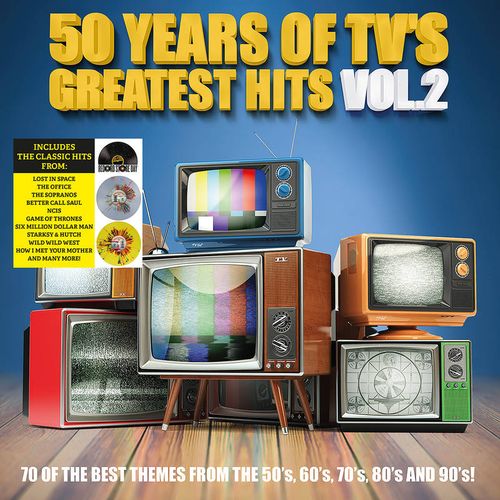 V/A 50 YEARS OF TV'S GREATEST HITS VOL.2-VINYL SPLATTER