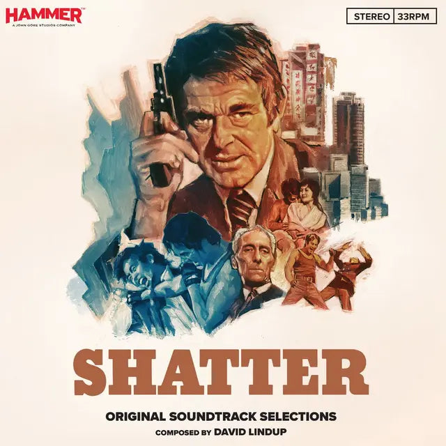 SHATTER -ORIGINAL SOUNDTRACK-DAVID LINDUP-VINYL ORANGE