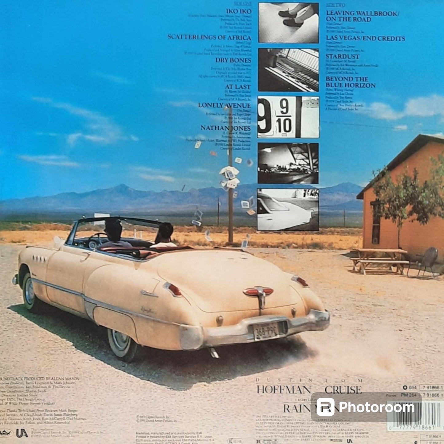 RAIN MAN-VARIOUS-ORIGINAL MOTION PICTURE SOUNDTRACK