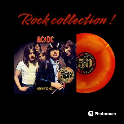 AC/DC HIGHWAY TO HELL 50th Anniversary- HELL FIRE Vinyl collector Edition