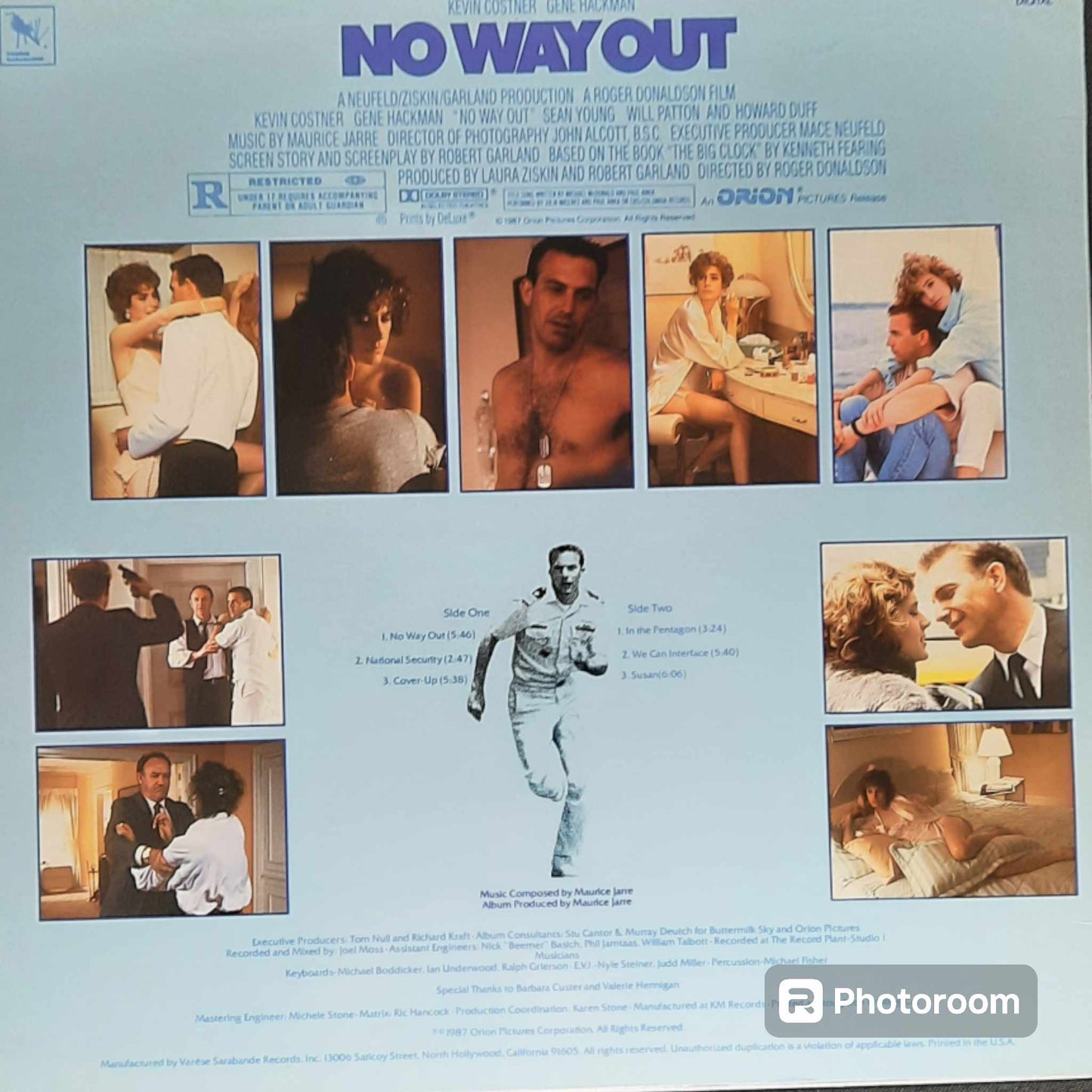 OCCASION VINYL SOUNDTRACK-NO WAY OUT-SENS UNIQUE