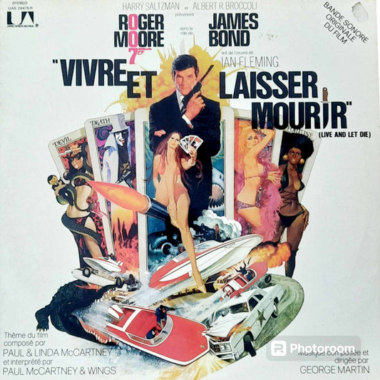 OCCASION-OG-SOUNDTRACK-VIVRE ET LAISSER MOURIR-1LP