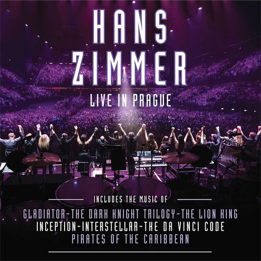 HANS ZIMMER LIVE IN PRAGUE-4 LP PURPLE