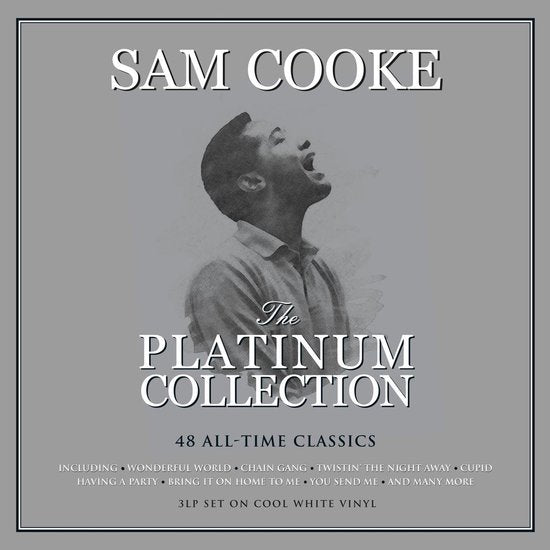 SAM COOKE PLATINIUM COLLECTION 3 LP WHITE