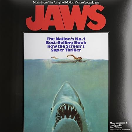 JAWS-1LP-VINYL-ORIGINAL MOTION PICTURE