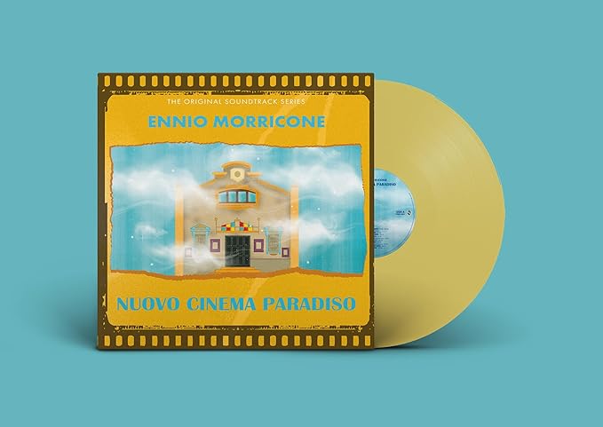NUOVO CINEMA PARADISO -ENNIO MORRICONE CLEAR YELLOW VINYL