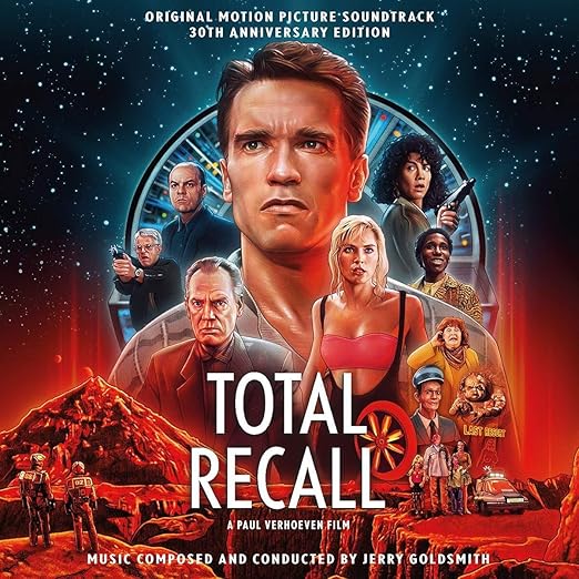 TOTAL RECALL 2LP RED VINYL JERRY GOLDSMITH