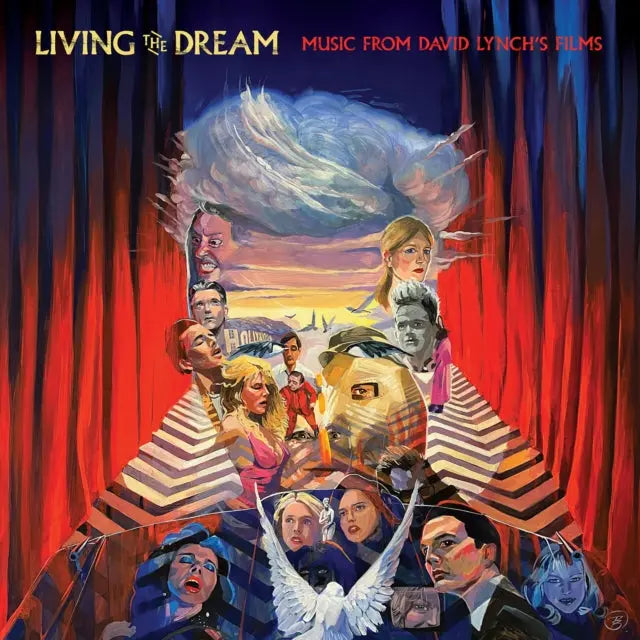 LIVING THE DREAMS-MUSIC FROM THE FILMS OF DAVID LYNCH-RED VINYL
