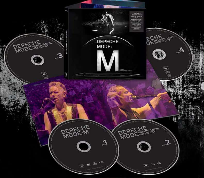 DEPECHE MODE  M LIVE IN MEXICO CITY- BLU-RAY +2 CD