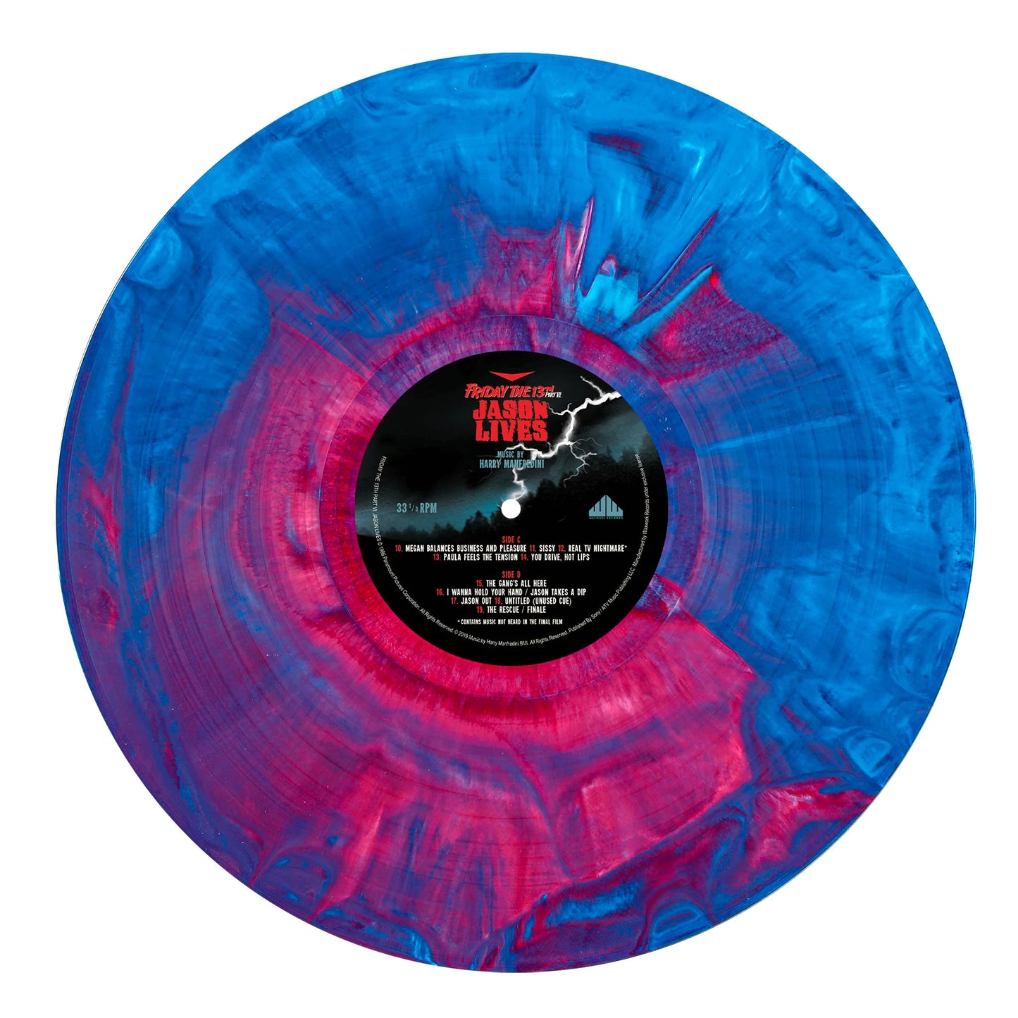 FRIDAY THE 13TH PART 6:JASON LIVES-2LP COLOR