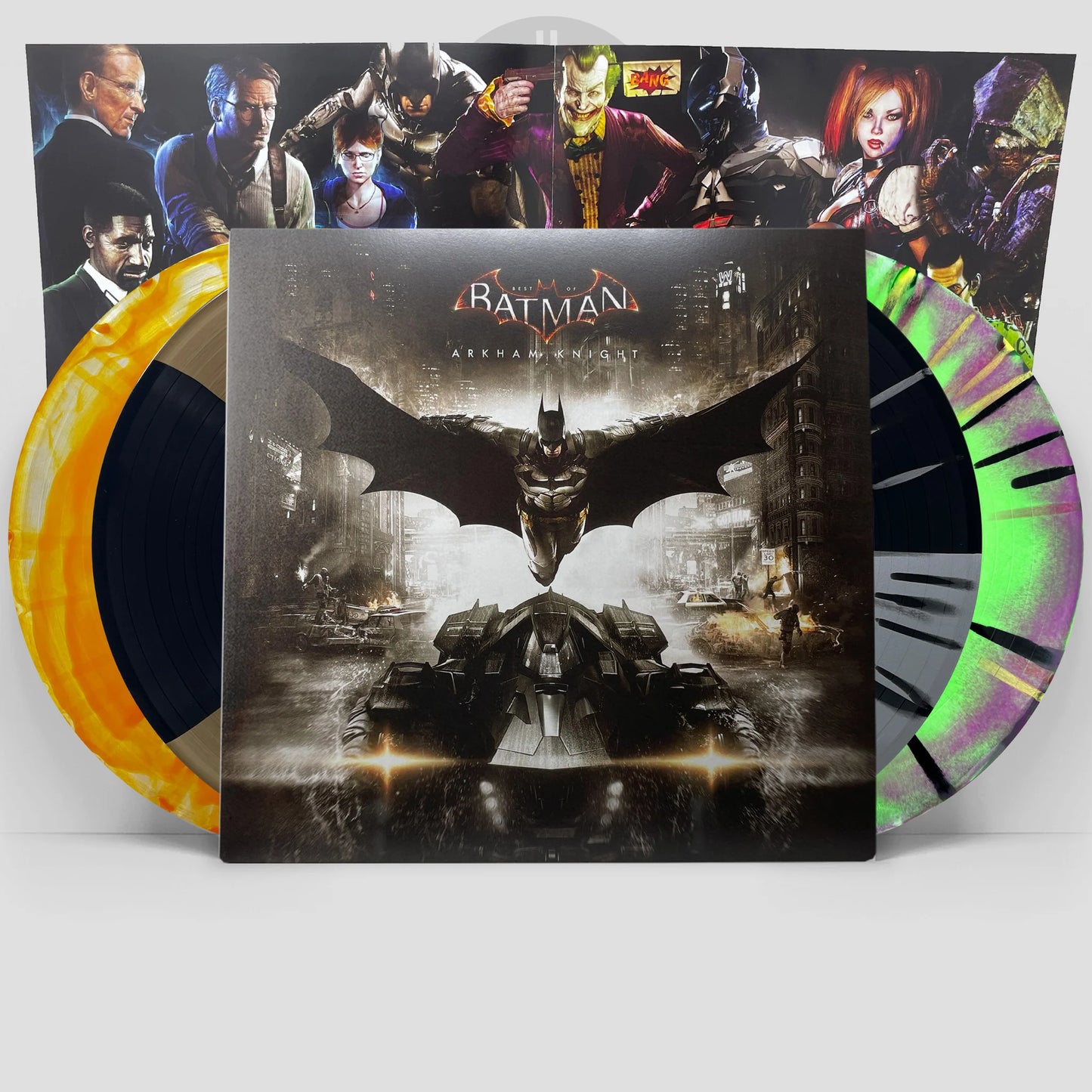 BEST OF BATMAN ARKHAM KNIGHT SCORE-1LP COLOR LIMITED EDITION