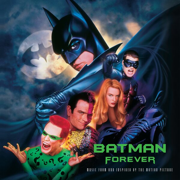 BATMAN FOREVER -VARIOUS-ORIGINAL MOTION PICTURE SOUNDTRACK-VINYL COLOR