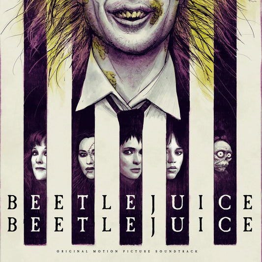 Beetlejuice Beetlejuice -2LP WAXWORK  COLOR LIME ET PURPLE