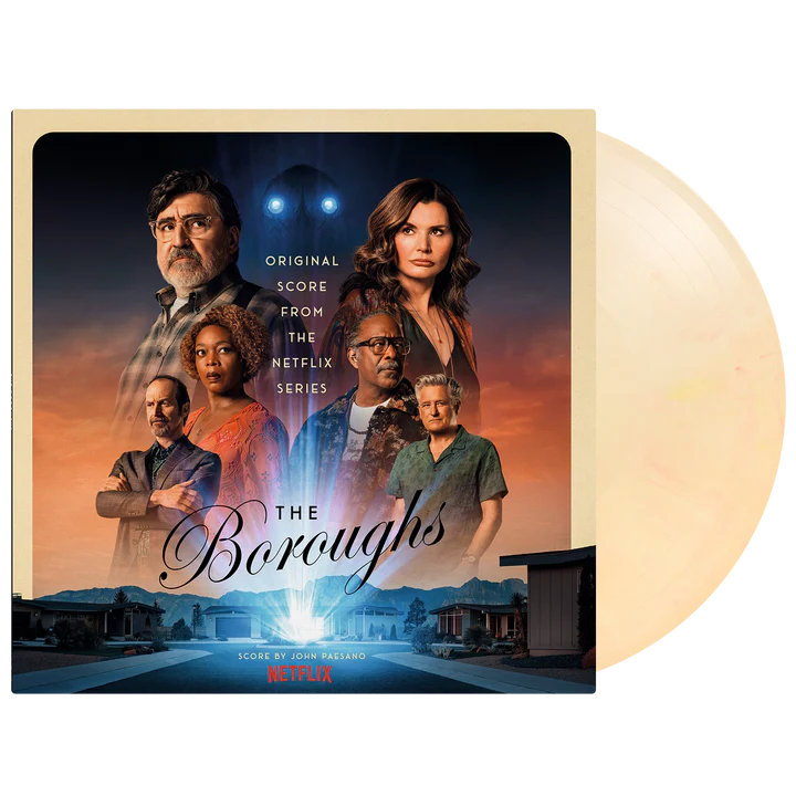 THE BOROUGHS-YELLOW MARBLE VINYL-SOUNDTRACK FROM THE NETFLIX SERIES