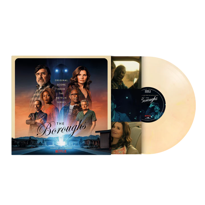 THE BOROUGHS-YELLOW MARBLE VINYL-SOUNDTRACK FROM THE NETFLIX SERIES
