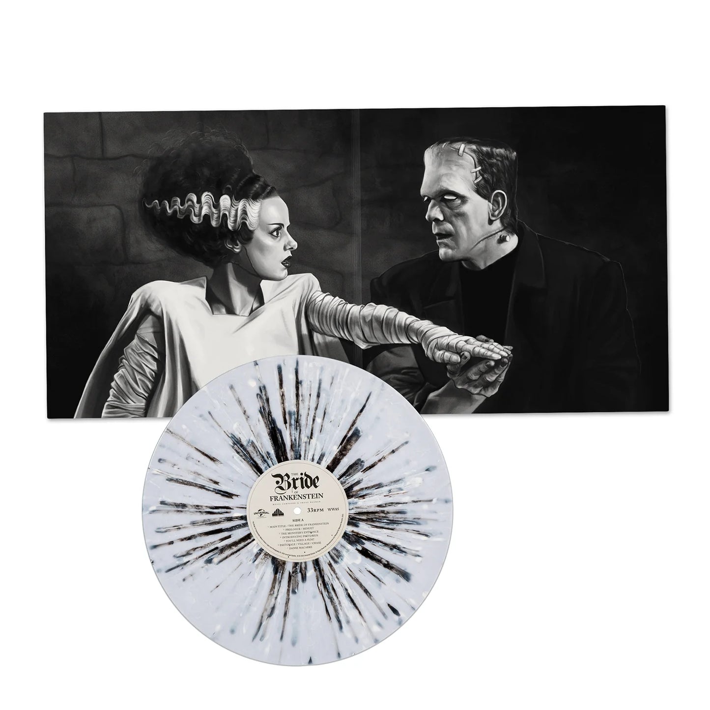 The Bride of Frankenstein WAXWORK VINYL COLLECTOR COULEUR BRUME