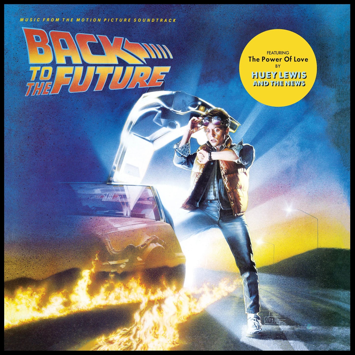 BACK TO THE FUTURE -MUSIC FROM THE MOTION PICTURE SOUNDTRACK VINYL