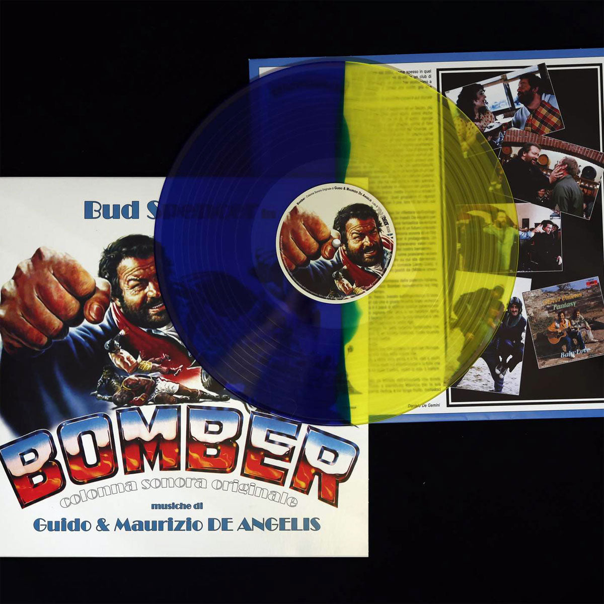 BOMBER SOUNDTRACK-LIMITED BLUE YELLOW COLOR VINYL