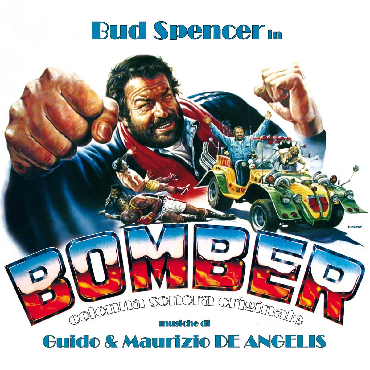 BOMBER SOUNDTRACK-LIMITED BLUE YELLOW COLOR VINYL