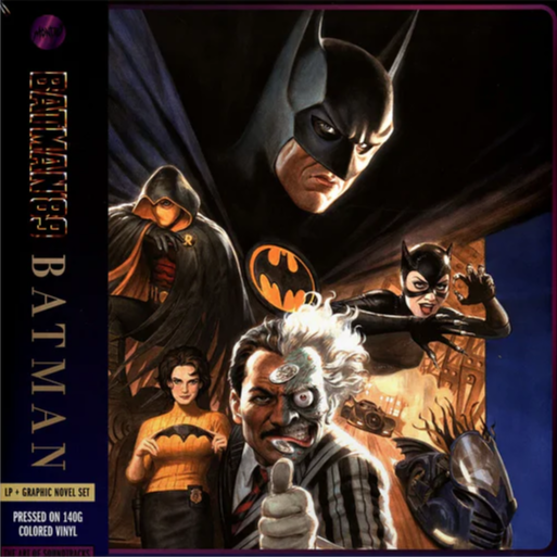 PRECO BATMAN'89 DANNY ELFMAN BOX COLLECTOR VINYL SOUNDTRACK