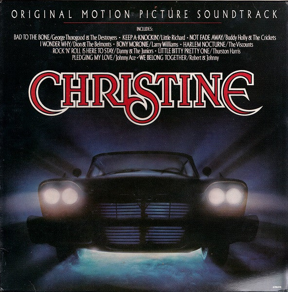 CHRISTINE-ORIGINAL MOTION PICTURE SOUNDTRACK-VINYL