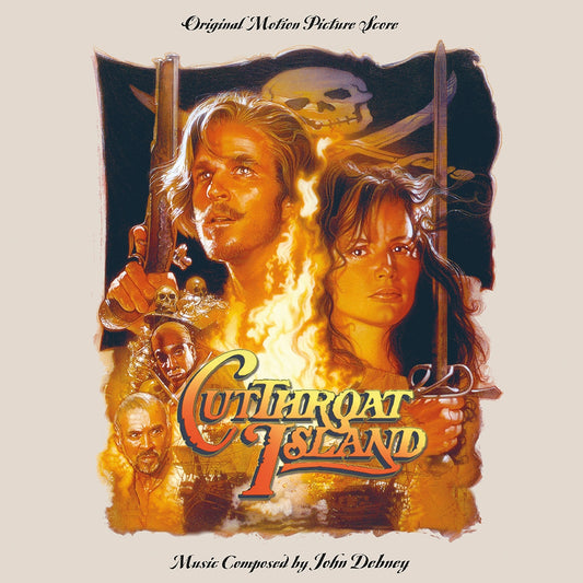 OCCASION CUTTHROAT ISLAND- JOHN DEBNEY 2 VINYLES NOIR
