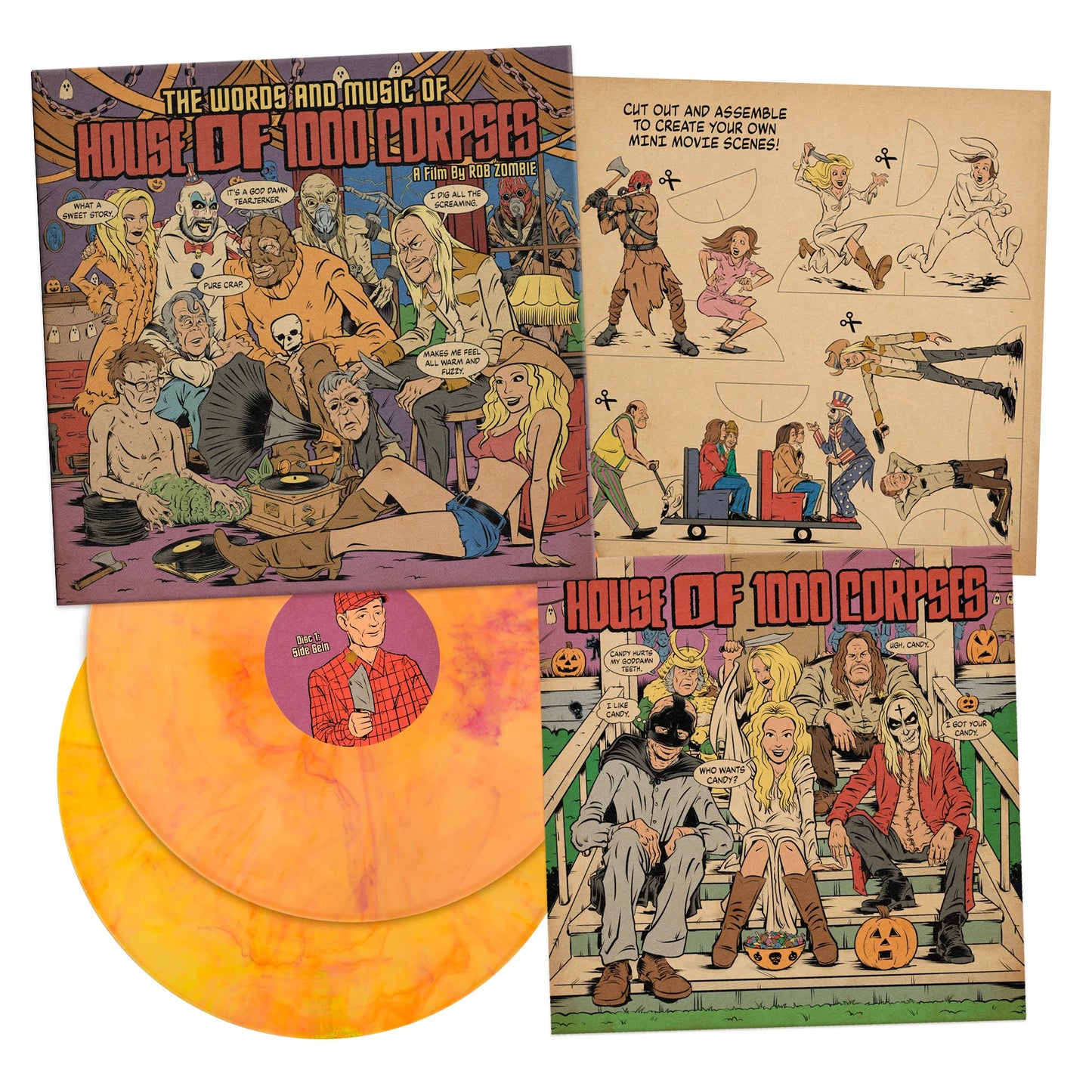 PROMO WAXWORK-The Words & Music of House Of 1000 Corpses-2 LP