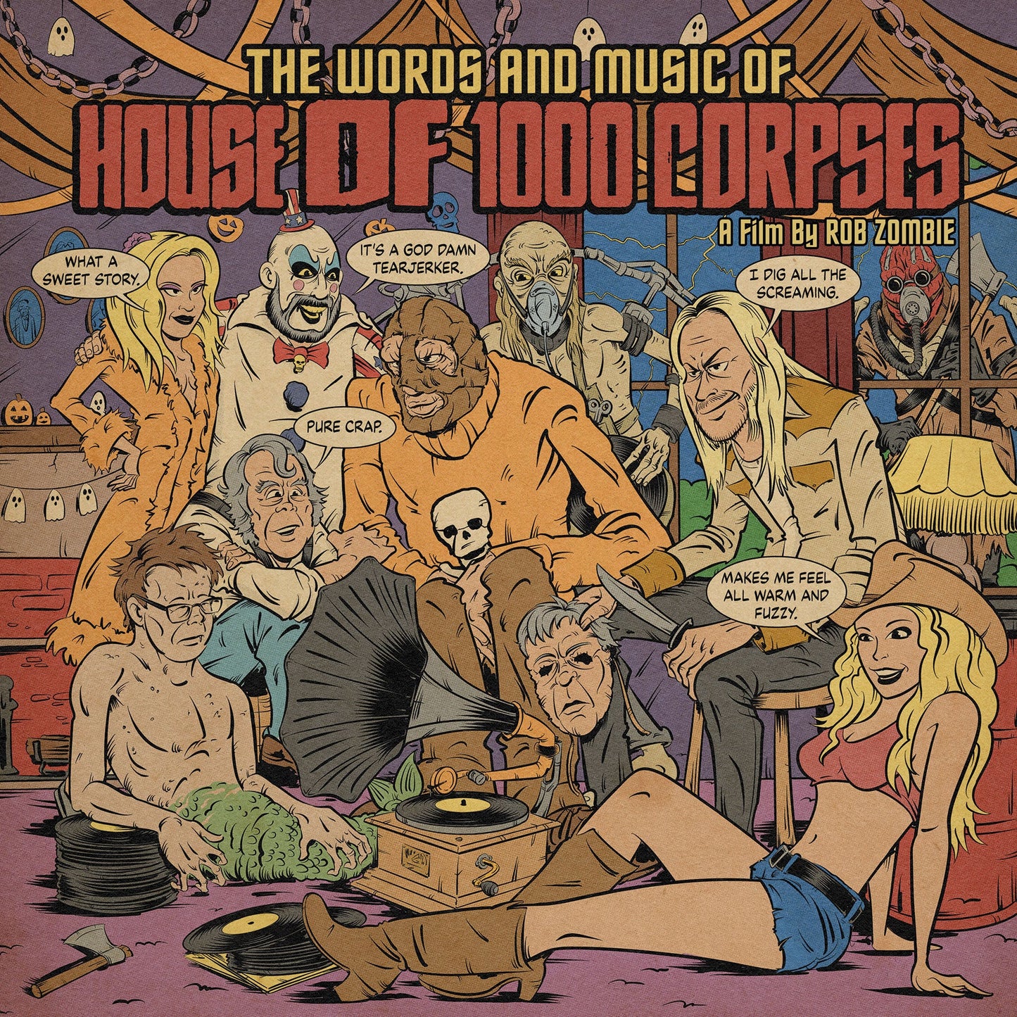 The Words & Music of House Of 1000 Corpses-2 LP waxwork
