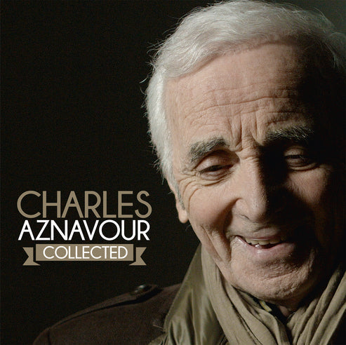 CHARLES AZNAVOUR COLLECTED 3 VINYLES TRANSPARENT COLLECTOR EDITION