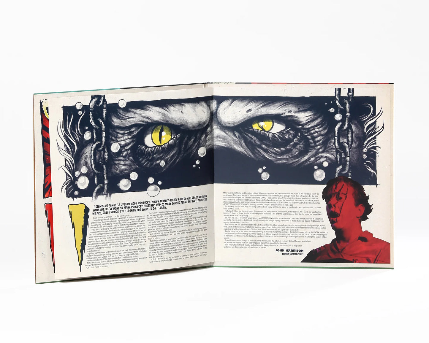 CREEPSHOW WAXWORK VINYL METEOR GREEN AND BLOOD RED SWIRL