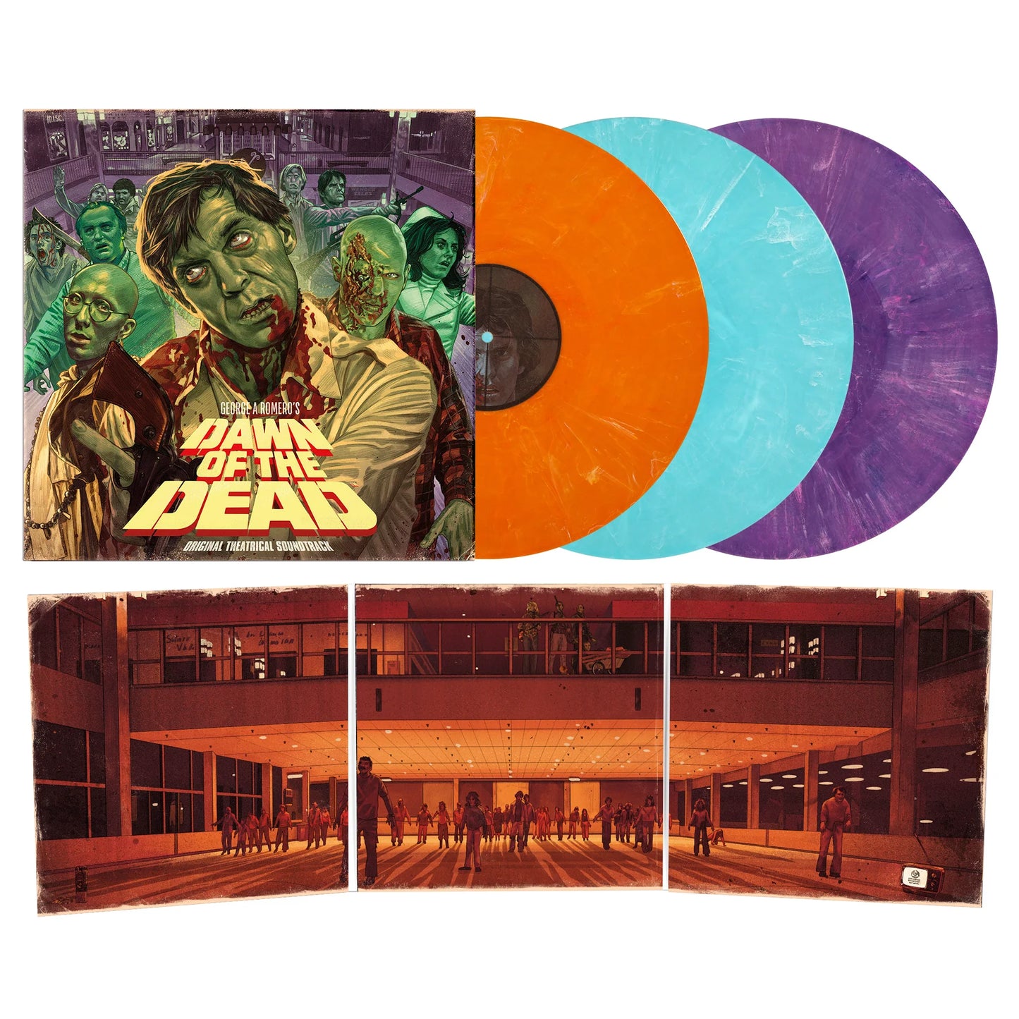 PROMO WAXWORK -George A. Romero's Dawn Of The Dead-waxwork-3LP COLLECTOR EDITION