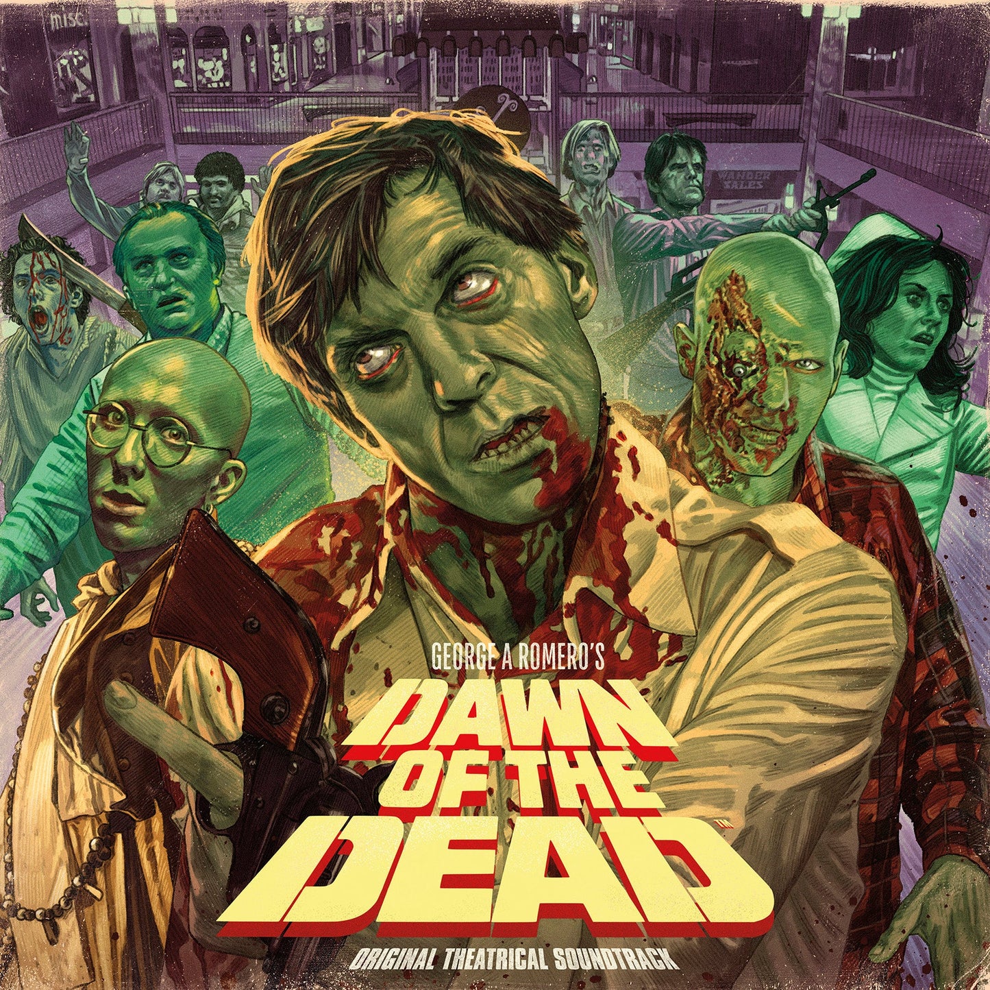 PROMO WAXWORK -George A. Romero's Dawn Of The Dead-waxwork-3LP COLLECTOR EDITION