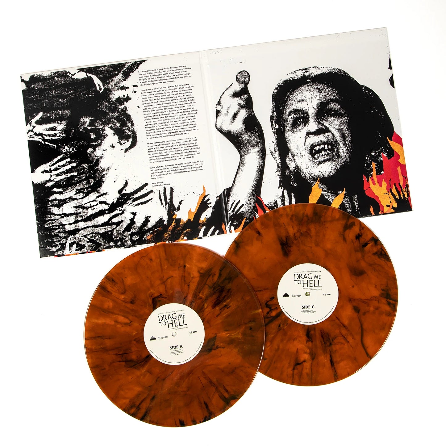 DRAG ME TO HELL-MOTION PICTURE SOUNDTRACK-WAXWORK-EDITION 2LP COLOR