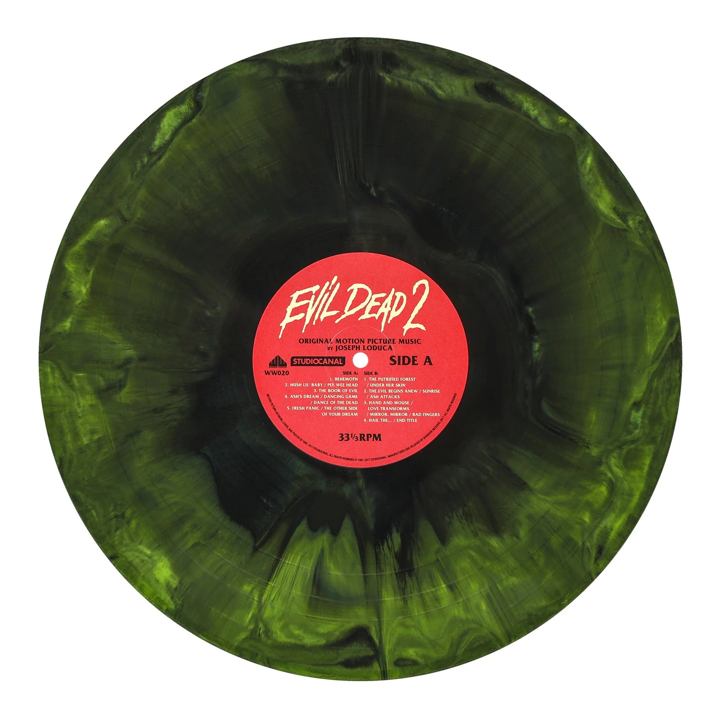 PROMO WAXWORK-EVIL DEAD 2 SOUNDTRACK:vinyl collector