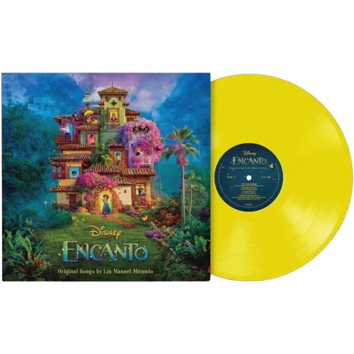 ENCANTO-LIN-MANUEL MIRANDA-ORIGINAL MOTION SOUNDTRACK-VINYL YELLOW