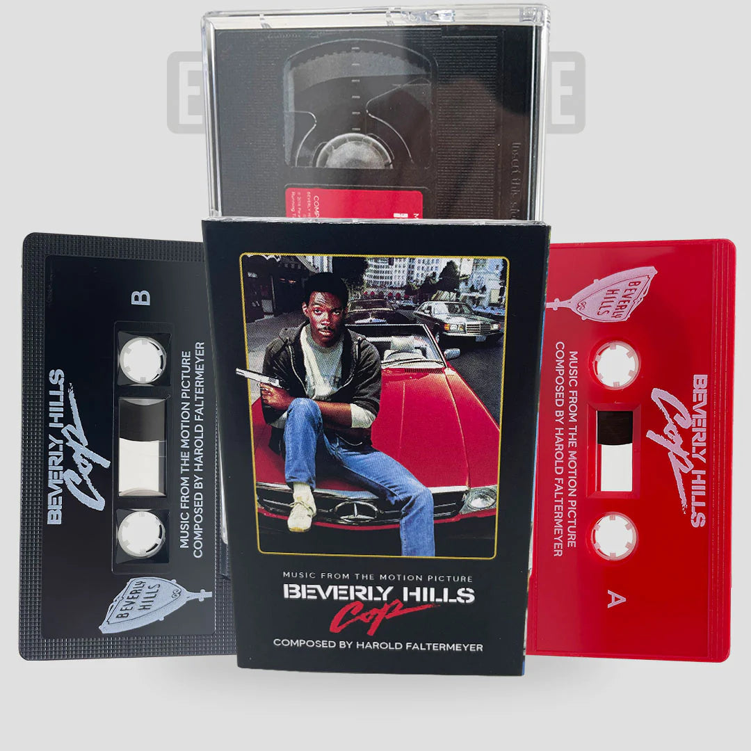 BEVERLY HILLS COP AUDIO CASSETTE SCORE BY HAROLD FALTERMEYER