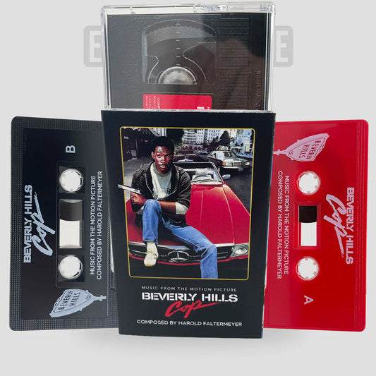 BEVERLY HILLS COP AUDIO CASSETTE SCORE BY HAROLD FALTERMEYER