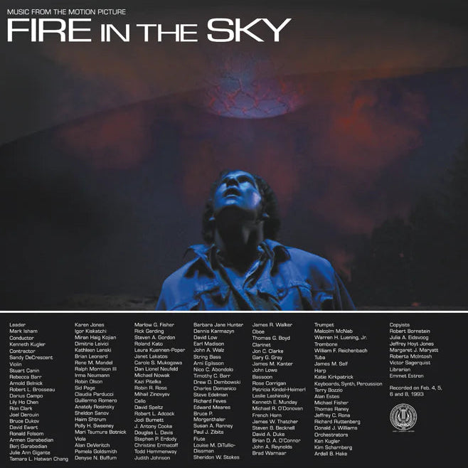 FIRE IN THE SKY -MARK ISHAM:ORIGINAL MOTION PICTURE SOUNDTRACK